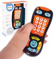 Malplay Žaislinis mokomasis TV nuotolinio valdymo pultas su šviesa ir garsu
