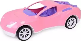 Technok Maksik Didelė plastikinė sportinė mašina rožinė 38cm (6351)
