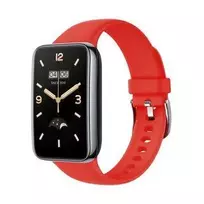Fixed Dirželis silikonowy do Xiaomi Mi Smart Band 7 Pro, raudona