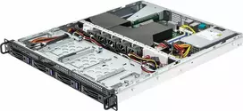 Serwer ASRock ASRock Barebone 1U Single Sockel AM4 1U4LW-X570