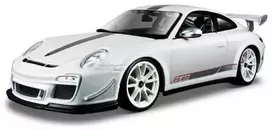 *BBURAGO metal. 1:18 PLUS PORSHE 911 GT3 RS Baltas