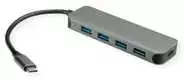 Value HUB USB vertė VERtė koncentratorius USB 3.2 Gen 1, 4 prievadai, C tipo jungties laidas, su 1 PD prievadu