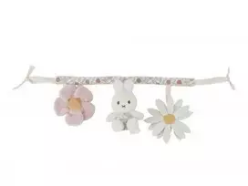 Little Dutch Vežimėlio žaislų grandinėlė Miffy ´Vintage Little Flowers´
