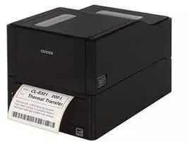 Spausdintuvas Citizen CL-E321 PRINT LAN USB/SERIAL Juodas EN PLUG IN