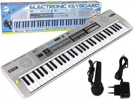 Vaikiška klaviatūra Lean Toys MQ-6110 su mikrofonu