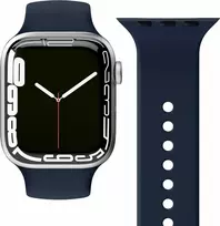 Išmaniojo laikrodžio dirželis Vonmählen, skirtas Apple Watch 42/44/45/49 mm, Mėlynos spalvos