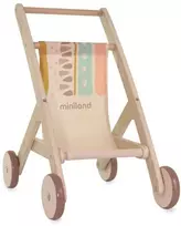 Miniland medinis vežimėlis lėlei