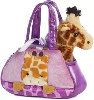AURORA FANCY PALS Pliušinė žirafa, 20 cm