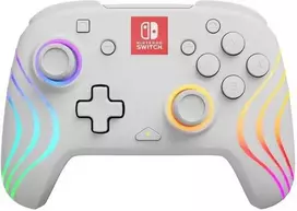 PDP Nintendo Switch baltas belaidis valdiklis (Afterglow Wave)