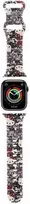 Apyrankė Apple Watch 1 / 2 / 3 / 4 / 5 / 6 / SE / 7 / 8 (38 / 40 / 41 mm) Hello Kitty dirželis Silikoninės etiketės Graffiti (HKAWMSDGPTE) smėlio spalvos
