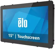 Monitorius ELO Touchsystems 1594L 15,6 colio pločio LCD (LED foninis apšvietimas), atviras rėmelis, Full HD, HDMI, VGA ir Ekrano prievadų vaizdo sąsaja, projektuojamas talpinis 10 jutiklių nulinis rėmelis, USB jutiklinio valdiklio sąsaja, pasaulinė versija, skaidrus, be maitinimo bloko