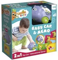 Lisciani Hippopotamus automobilis ir atminties žaidimas - Carotina Baby