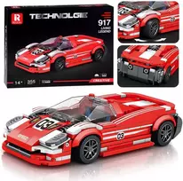 Jokomisiada Sportinis raudonasis automobilis 917 Techniniai blokai 355 gabalai ZA4754