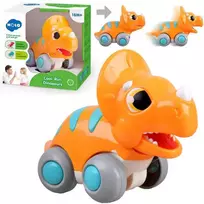 Hola Žaislų automobilis važiuoja „Dinozaurų triceratops“ žaislas