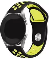 Beline Watch apyrankė 22mm Sport Silicone juodos spalvos/geltonos spalvos Box