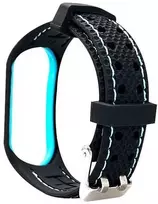 Beline apyrankė Mi Band 3/4 Sport juodos ir mėlynos spalvos