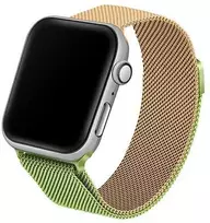 Beline apyrankė Apple Watch Steel38/40/41mm žalias/auksinis