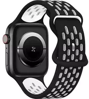 Beline Apple Watch New SportSilicone apyrankė 38/40/41mm juodos spalvos/baltos spalvos Box