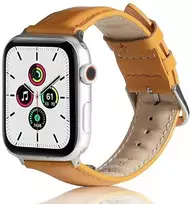Beline apyrankė Apple Watch Leather 38/40/41mm rudos spalvos