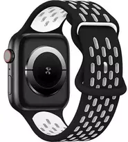 Beline Apple Watch New SportSilicone apyrankė 42/44/45/49mm juodos spalvos/baltos spalvos Box