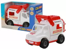 Žaislinis greitosios pagalbos automobilis