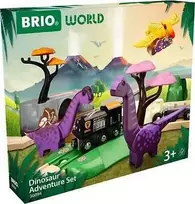 BRIO – traukinių komplektas su dinozaurais – (36094)