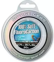 Savage Gear Fluorokarboninis Valas SG Soft 0.60mm 20m 21.6kg