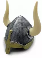Bestsaller Vikingų šalmas, plastikinis su nuimamais ragais