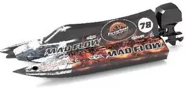 Joysway „Mad Flow V3“ bešepetėlinis nuotolinio valdymo kateris (su baterija ir įkrovikliu)