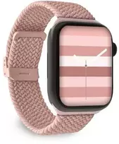 Case4Me SBS Kilpinis laikrodžio dirželis „Apple Watch“ 38/40/41 mm. Rožinis