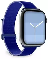 Case4Me „SBS“ nailoninis laikrodžio dirželis, skirtas „Apple Watch 38/40/41 mm“. Tamsiai mėlynas.