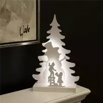 Nsh Nordic Kalėdinis siluetas 3D LED su sniego senio motyvu NORDIC WINTER (780-553)