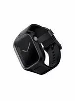 UNIQ apyrankė Monos 2in1 Apple Watch Strap+ Case Series 4/5/6/7/8/9/SE/SE2 44/45mm. juodos spalvos