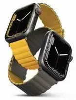 UNIQ apyrankė Revix Apple Watch Series1/2/3/4/5/6/7/8/9/SE/SE2/Ultra/Ultra 2 42/44/45/49mm. Reversible Magnetic haki spalvos
