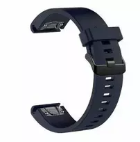 Fixed Dirželis silikonowy do Garmin QuickFit 20mm, mėlyna