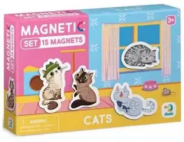 Dodo magnetukų rinkinys Kačiukai (15 el.)