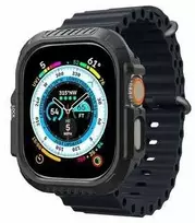 Spigen Lock Fit, juodas - Apple Watch Ultra 2/Ultra 49mm