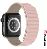 Swissten silikoninė magnetinė juostelė, skirta Apple Watch 42/44/45/49 mm