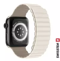 Swissten silikoninė magnetinė apyrankė, skirta Apple Watch 38/40 mm