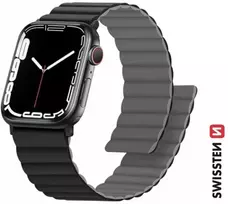 Swissten silikoninė magnetinė apyrankė, skirta Apple Watch 38/40 mm