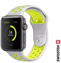 Swissten Sport silikoninė apyrankė, skirta Apple Watch 38/40 mm