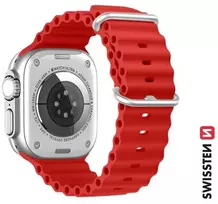 Swissten Marine silikoninė apyrankė, skirta Apple Watch 42/44/45/49 mm