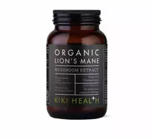 KIKI Health Lion's Mane - Funkciniai grybai gerai koncentracijai , 60 vegkapsulių