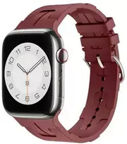 Beline apyrankė Apple Watch silikoninė Ultra 42/44/45/49mm maroon box