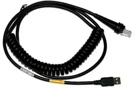 Honeywell USB-cable, Coiled, 3m, juodas