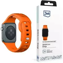 3mk silikoninė Watch apyrankė Apple Watch 38 / 40 / 41 mm - oranžinės spalvos