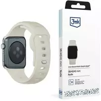 3MK silikoninis laikrodžio apyrankė beige Apple Watch 38/40/41mm