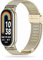 Apyrankė laikrodžiui Xiaomi Mi Band 8 / 8 NFC Tech-Protect Milaneseband Starlight