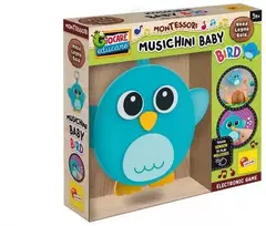 Lisciani Montessori medinis žaislas – muzikinis paukštis