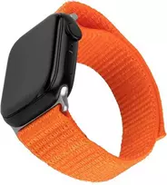 Fixed Fiksuotas | Sportiškas dirželis Apple Watch Ultra 49mm | 160-210 mm | Laikrodžio dirželis | Oranžinis | Nailonas